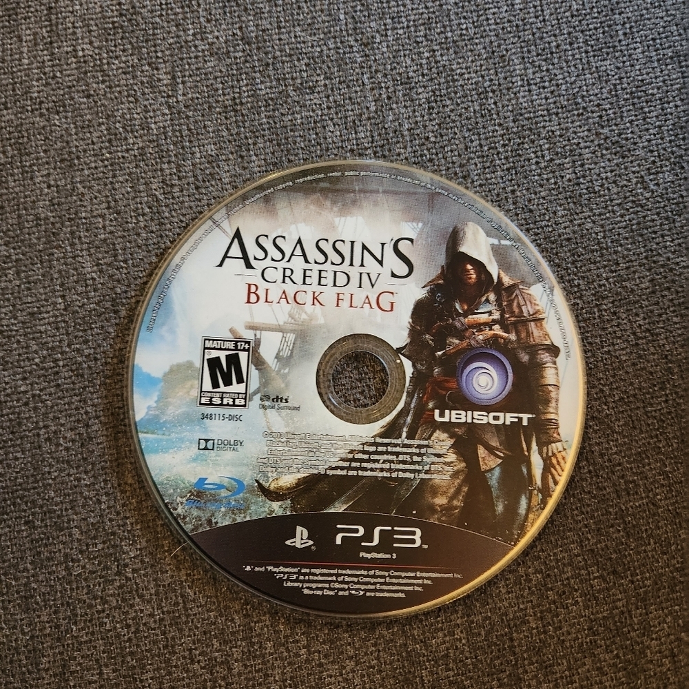 Assassin's Creed IV Black Flag PS3 - Playstation 3 Game Only video game …